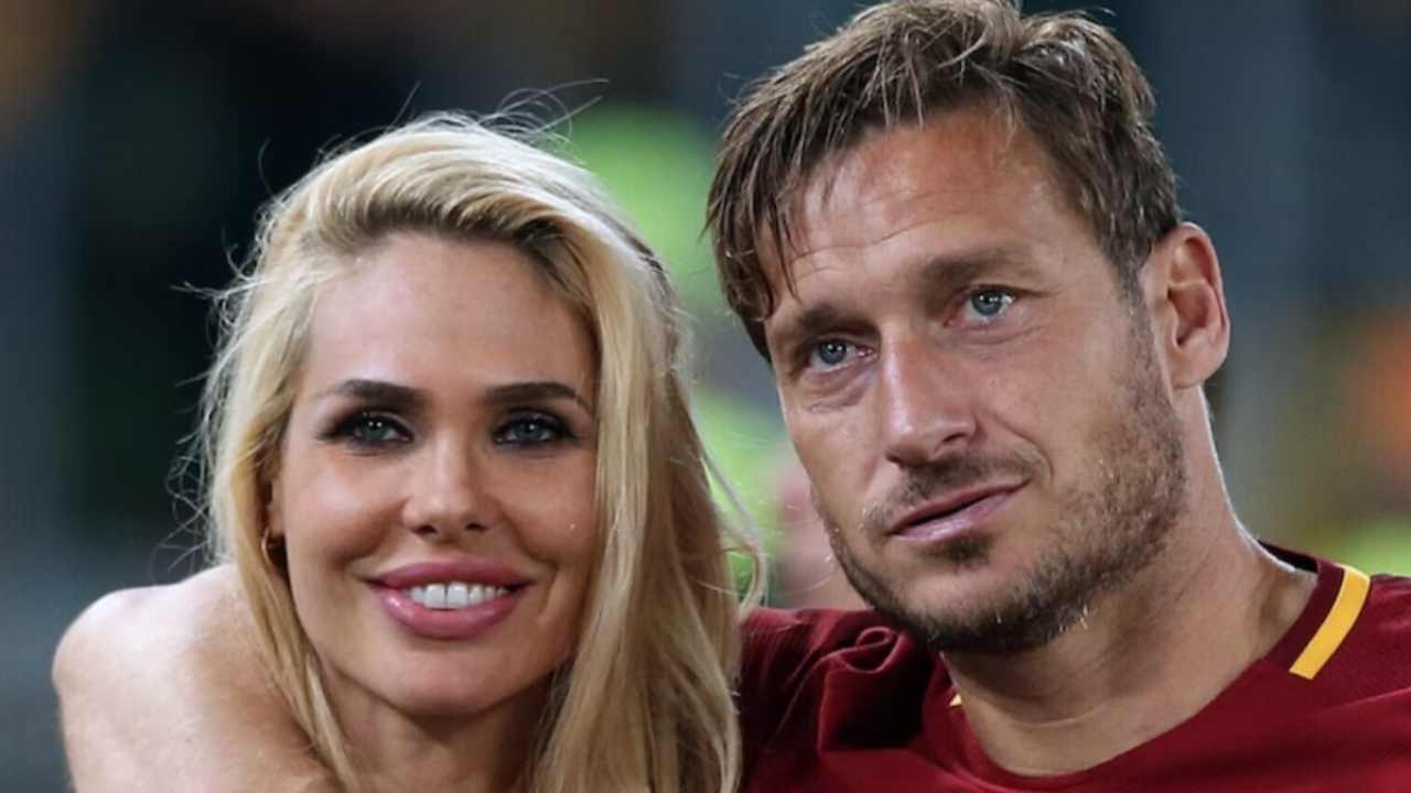 Ilary Blasi e Francesco Totti crisi