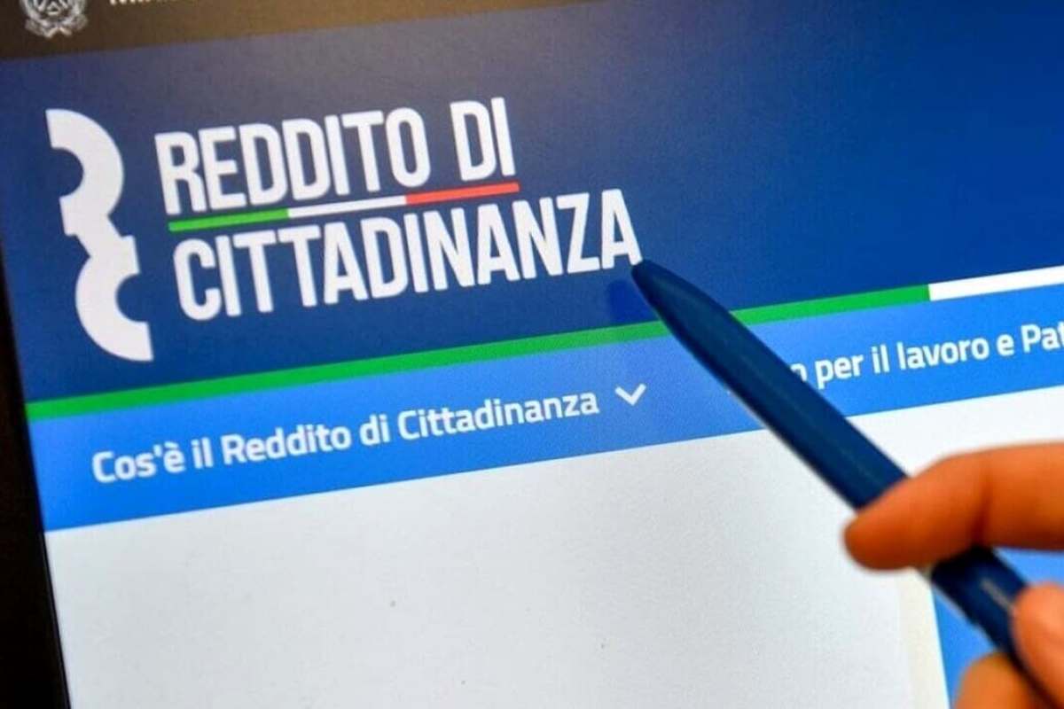 reddito di cittadinanza calo 