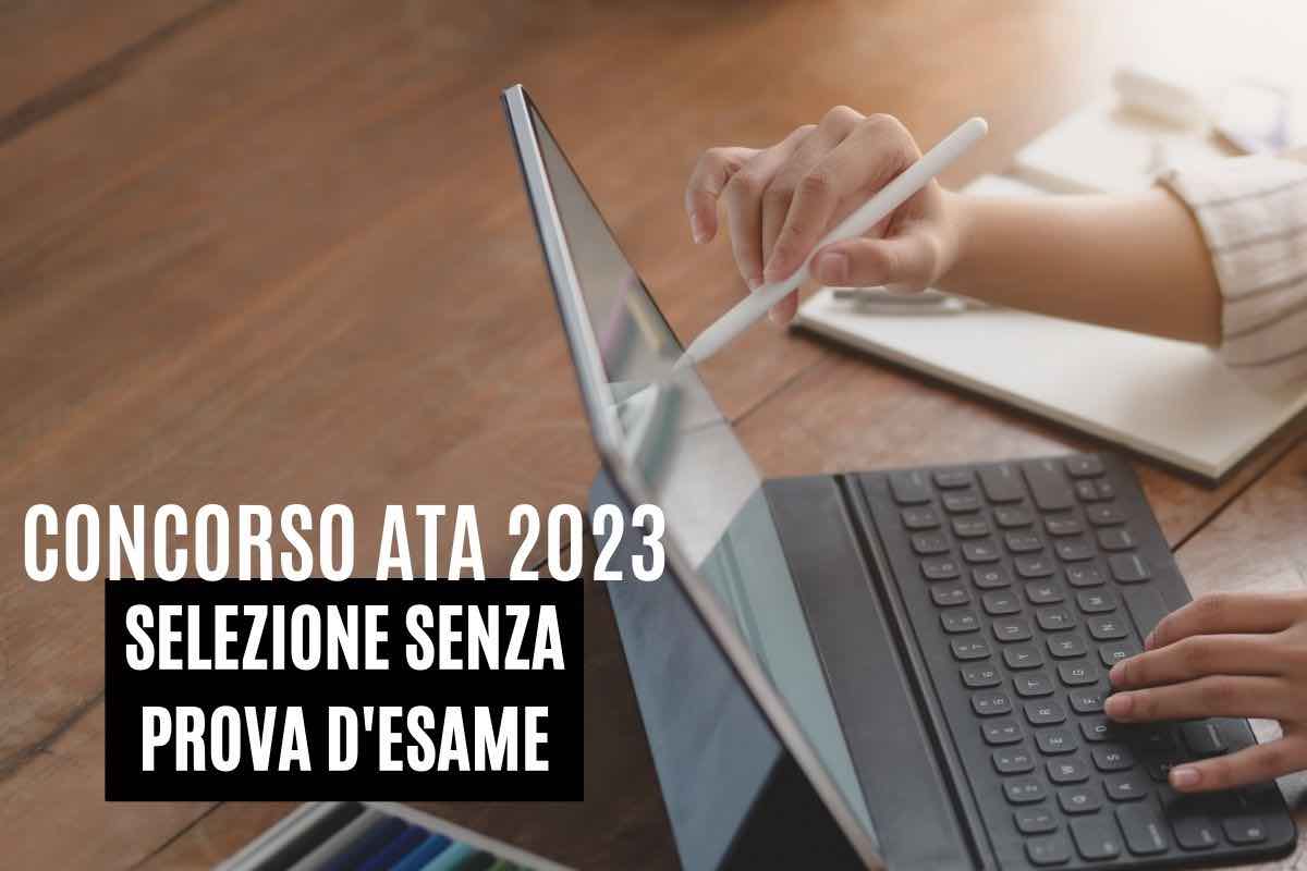 Concorso ATA 2023 apertura bando