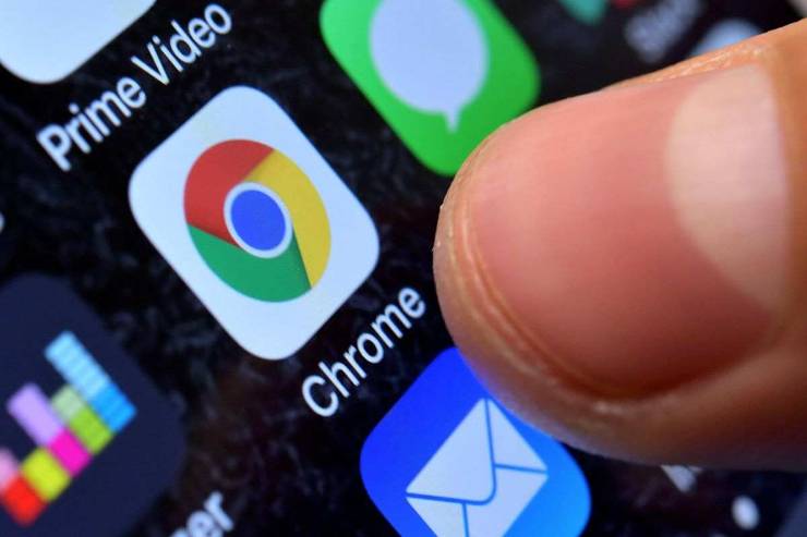 Google Chrome su device portatile 