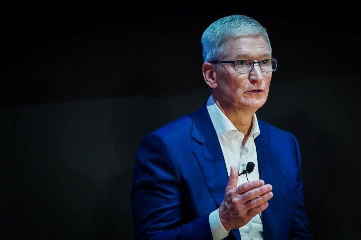 Il Ceo di Apple Tim Cook 