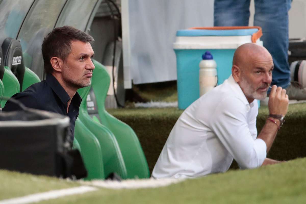 Pioli e Maldini