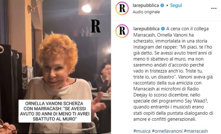 ornella vanoni debole rapper