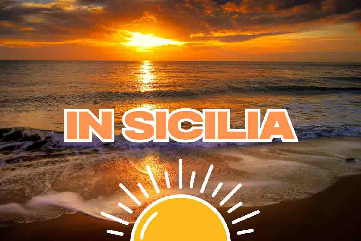 tramonto bello Italia Sicilia